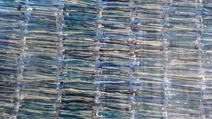 Camadas e Azul, œuvre de Jose Luiz dos Santos