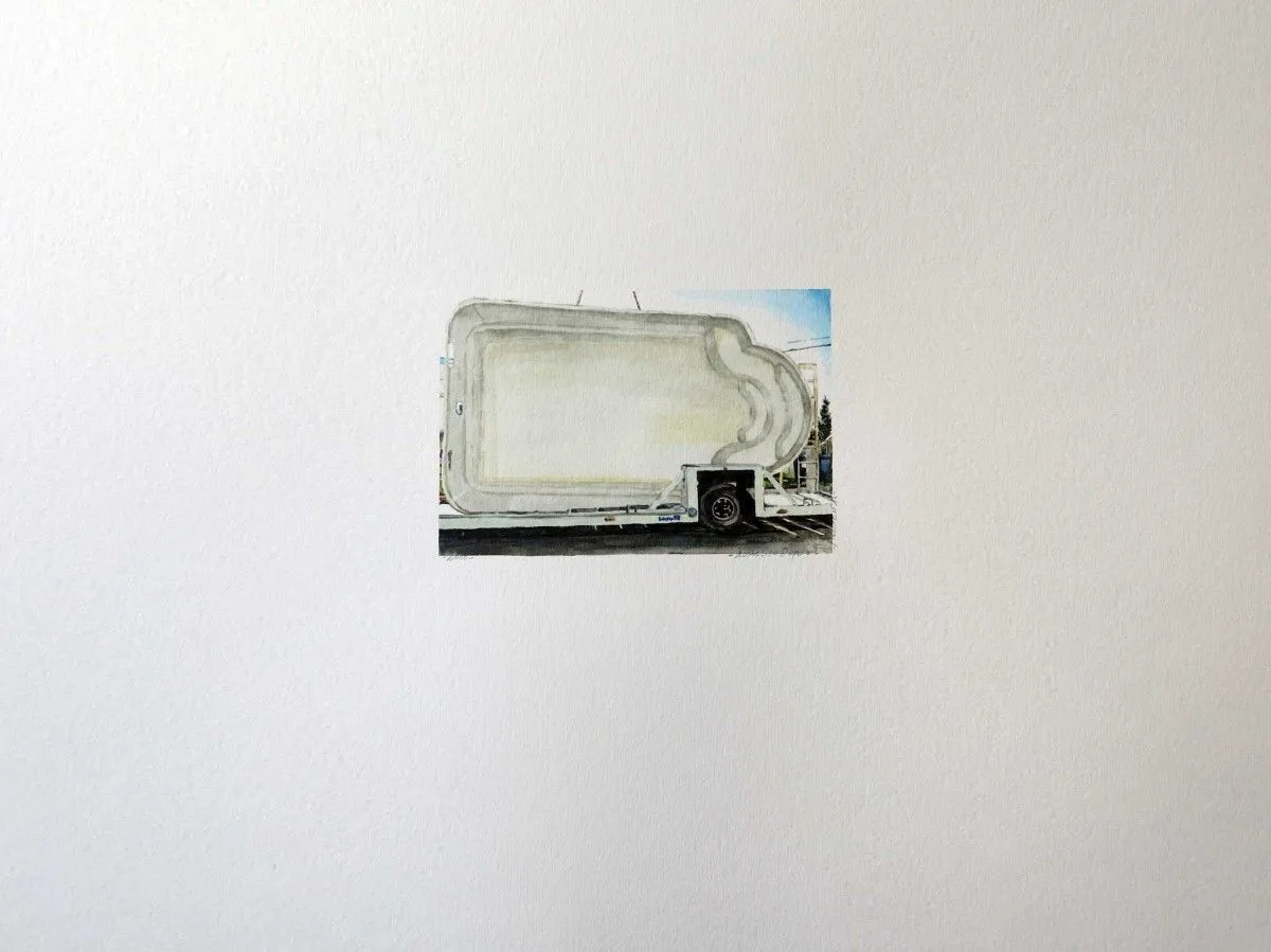 paysage(s) piscine(s), artwork by aurelien dupuis