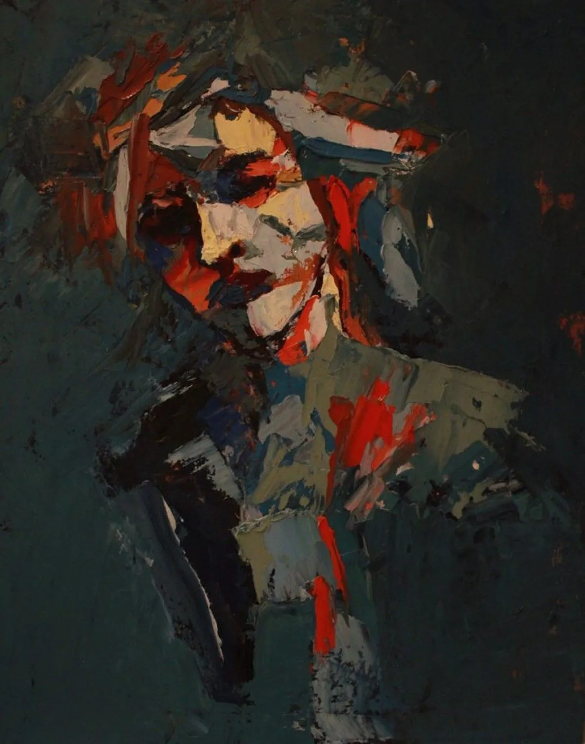 esprit aveugle, artwork by djema amina