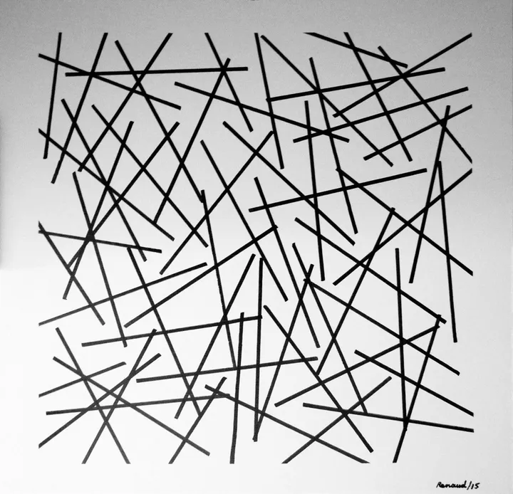 Composition 15-6, artwork by Marcel Renaud