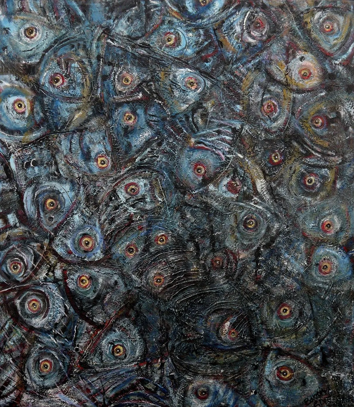 Fishes, œuvre de RUTH Barrios
