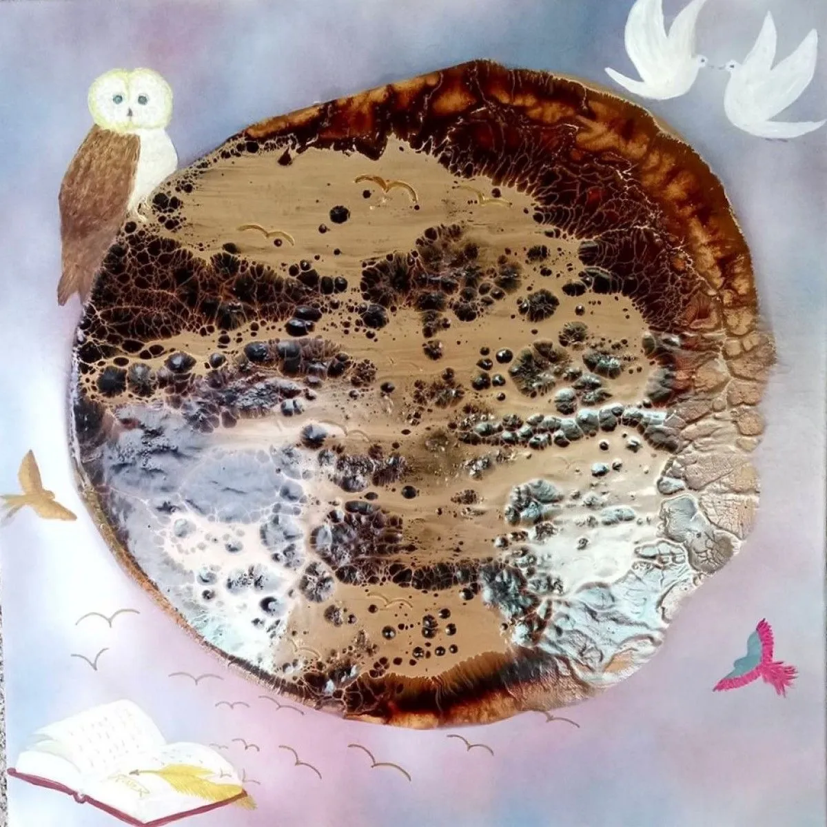 Série "Liberté" L'envol, œuvre de Viviane RINCK