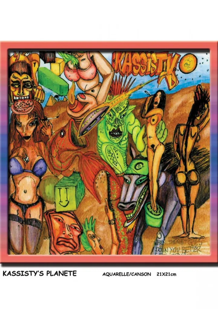 KASSISTY'PLANETE, artwork by RODOLPHE RASE