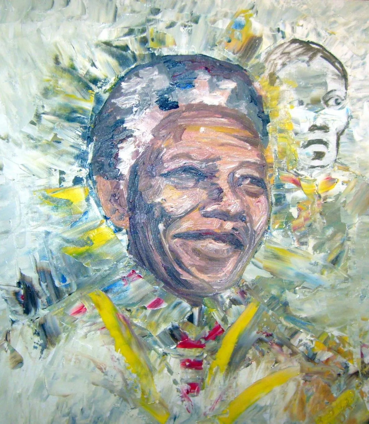 Oga Mandela, artwork by Akpan Usoroh