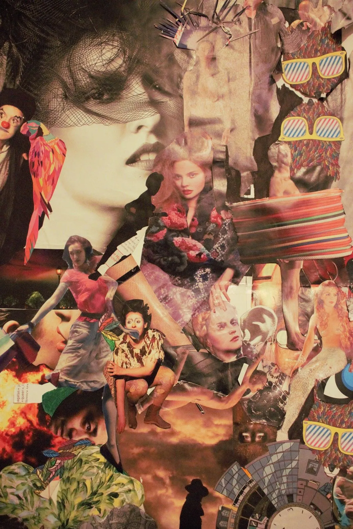 collage, artwork by lucie decout