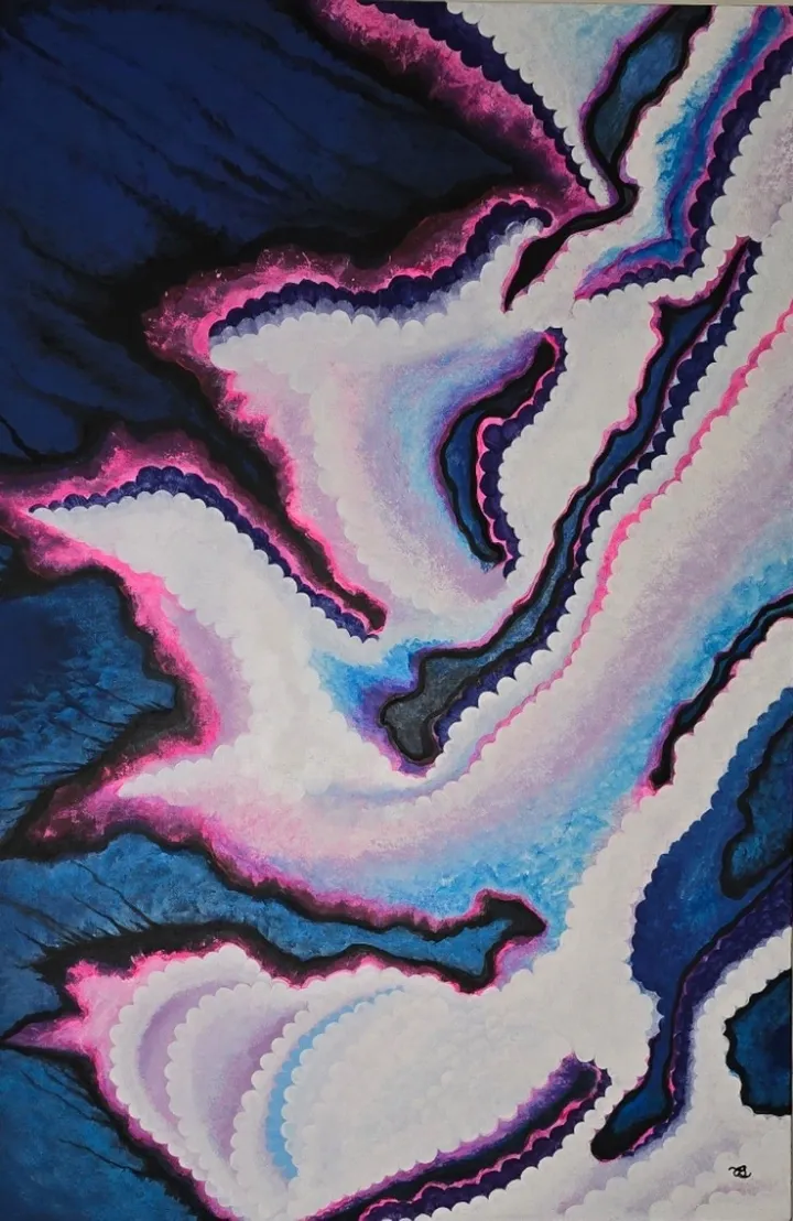 Nuages de rêves, artwork by Chantal Gosselin