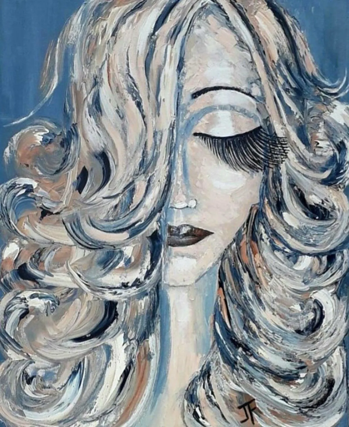 ZEN ATTITUDE, artwork by Josephine Ferrato