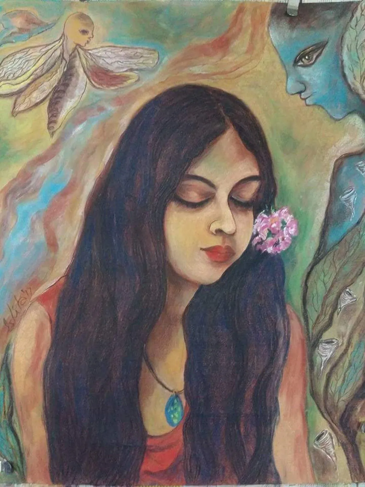 Dream Series, artwork by Ishita Chaudhury