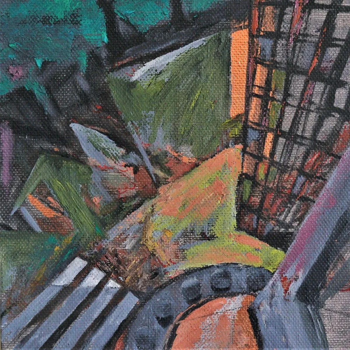 Intersaction, artwork by Ol .