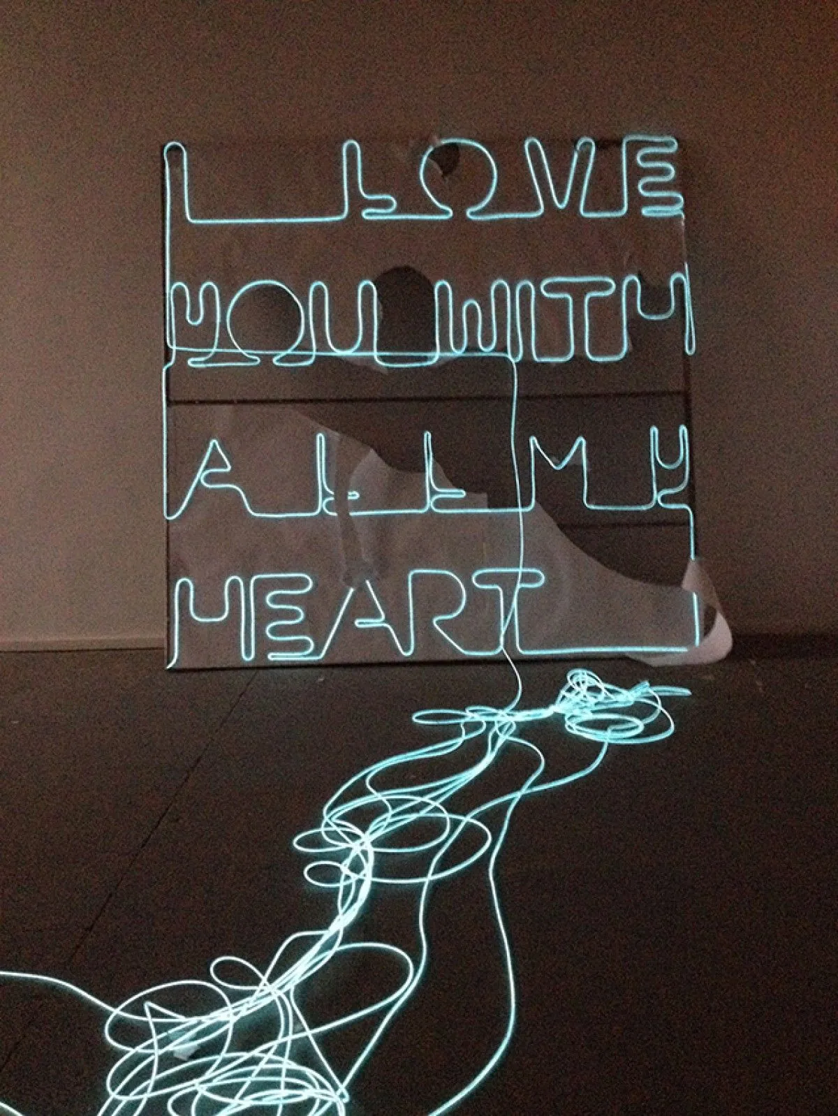 The biggest message, œuvre de Zoita Delia Calinescu