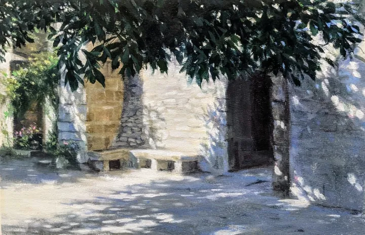St. Remy's Nursing Home, artwork by Misure Nien