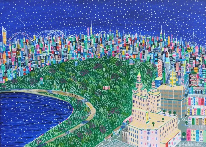 Central Park Serenity, œuvre de Katrina Avotina