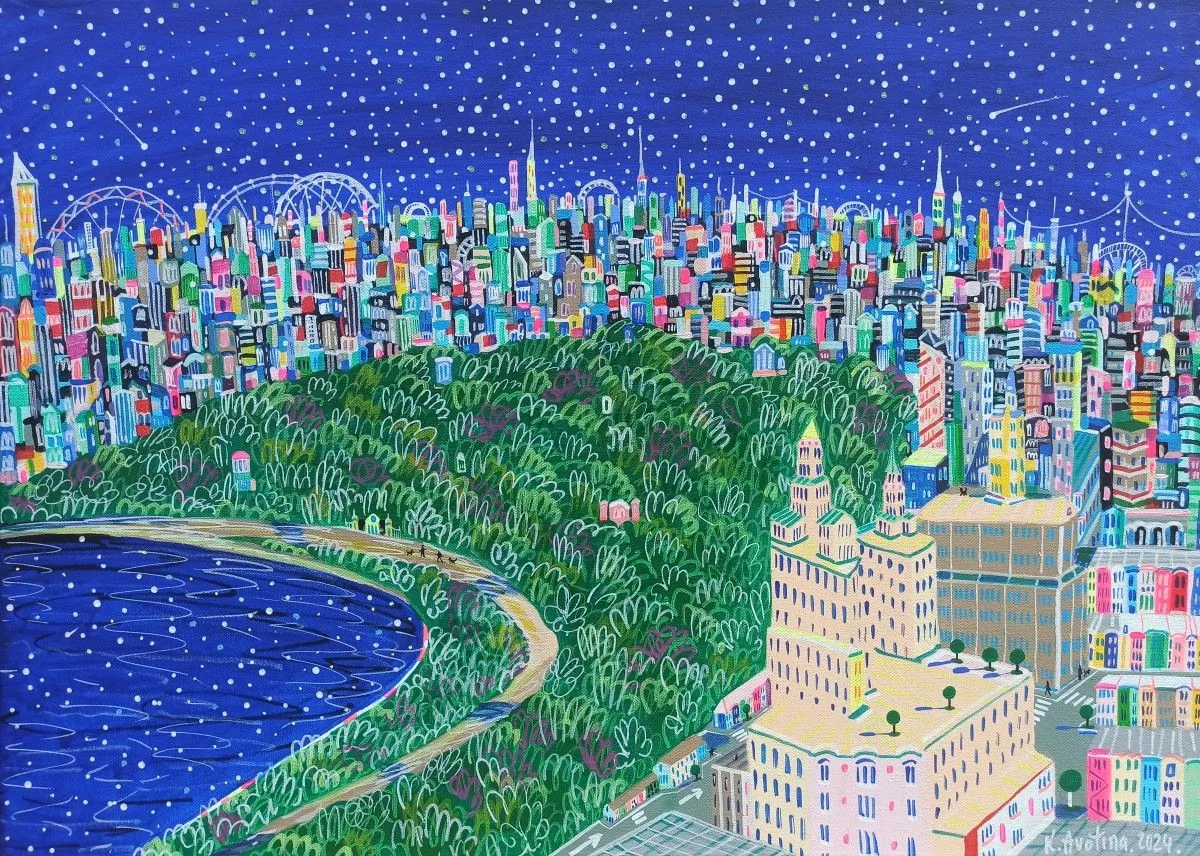 Central Park Serenity, œuvre de Katrina Avotina