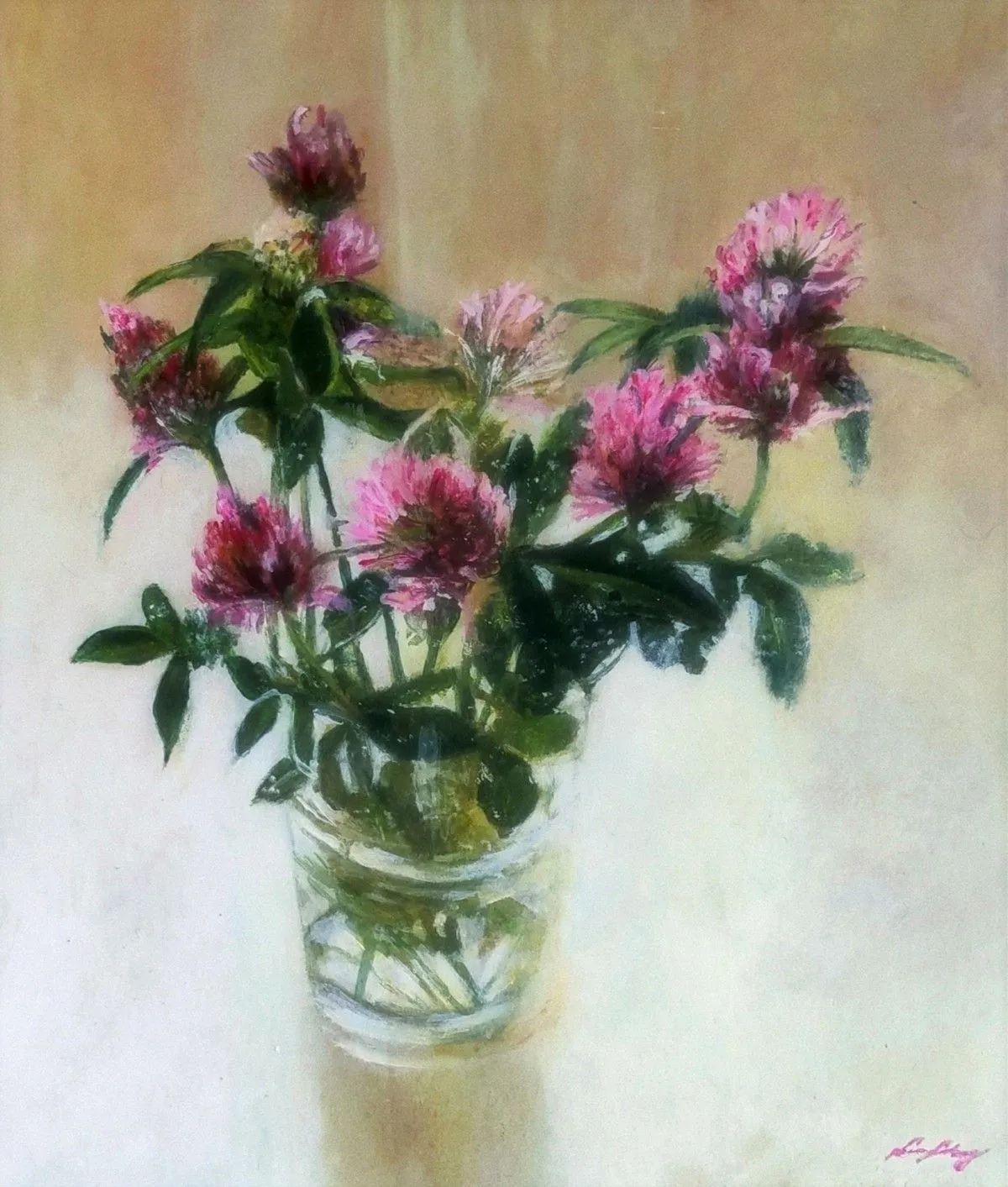 Red Clover, œuvre de Lea Laboy