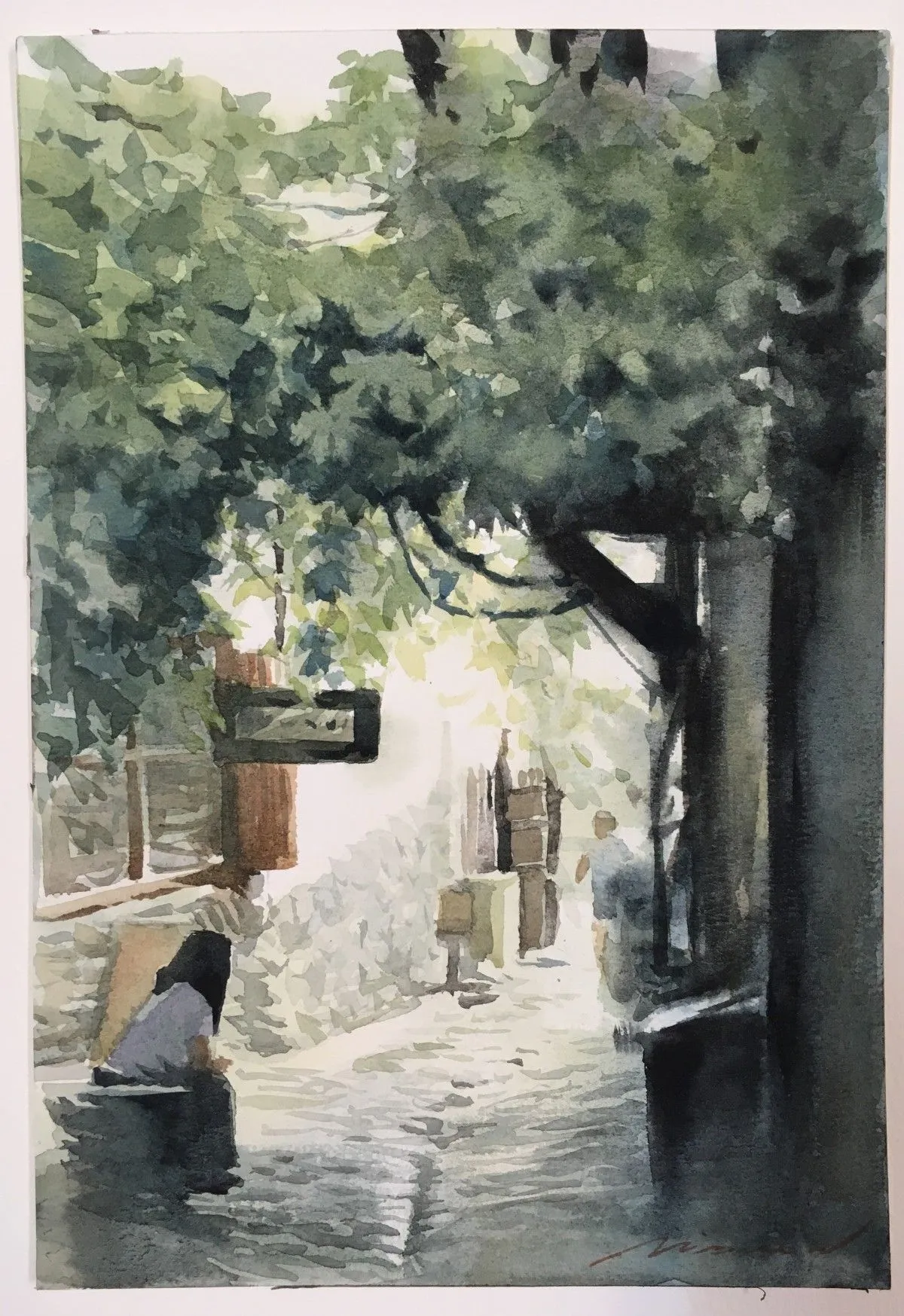 Waiting, artwork by Misure Nien