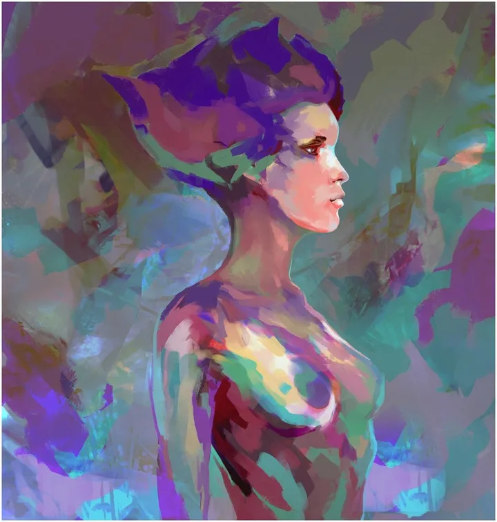 Aegean, artwork by Binh Dang thai