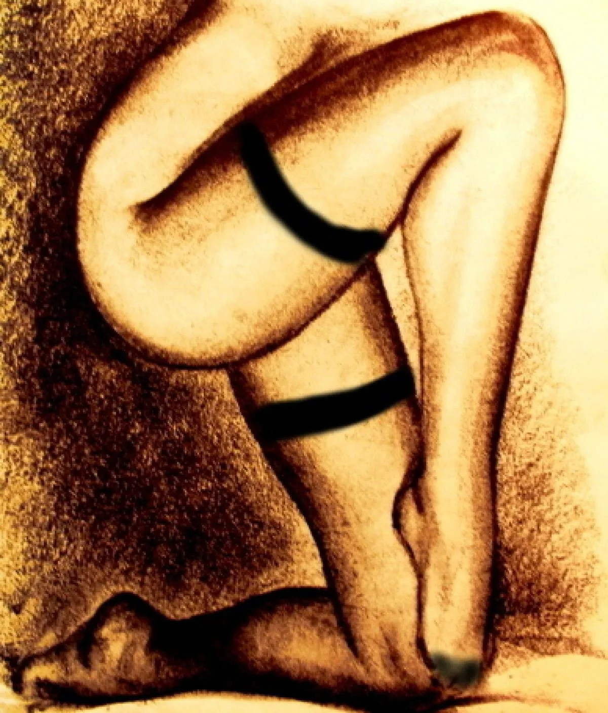Beauté féminine, artwork by Johanne Hebert Coulombe