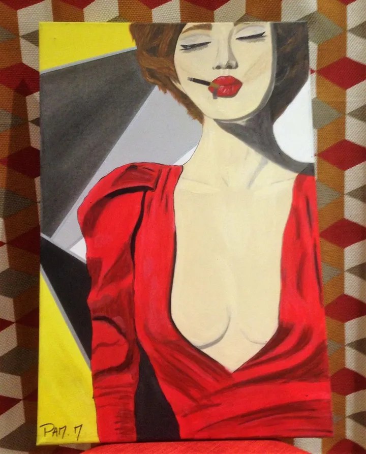 PIN UP VINTAGE, œuvre de PAM. M