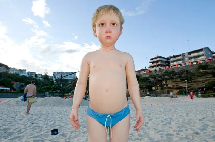 Little boy lost, œuvre de Paul Trefry