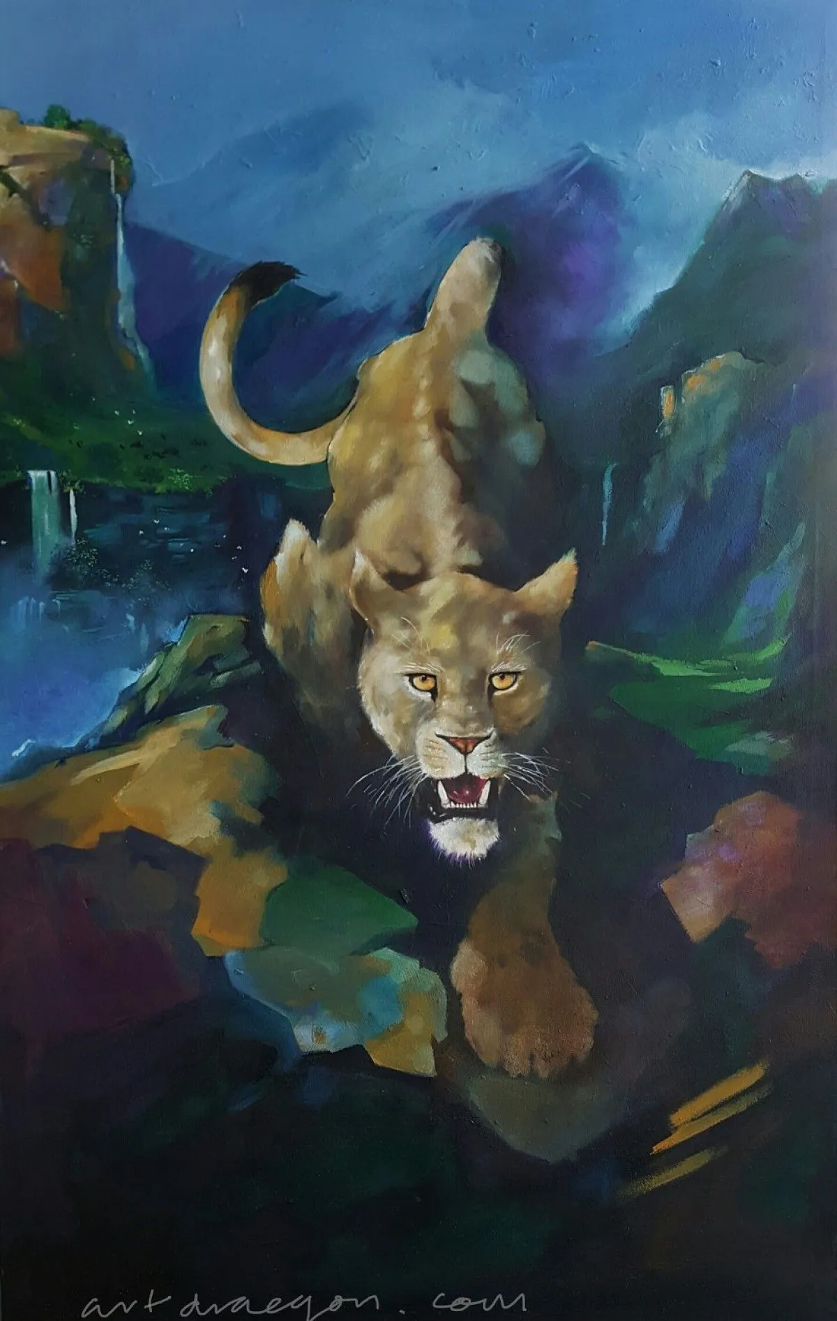 Lioness, œuvre de Linda Herbert