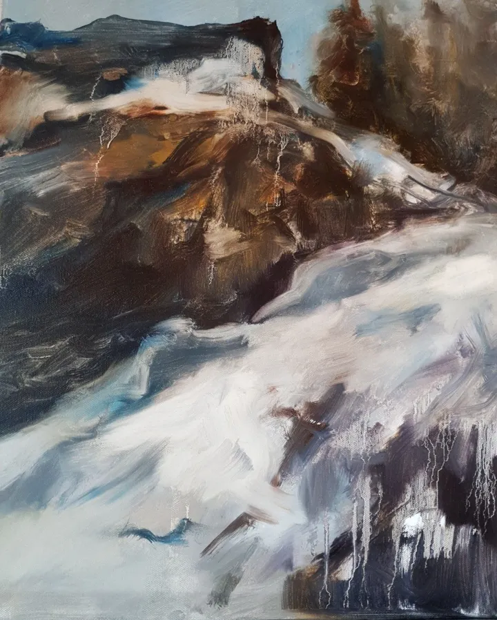 Landschap 76, œuvre de Iliana Vaseva