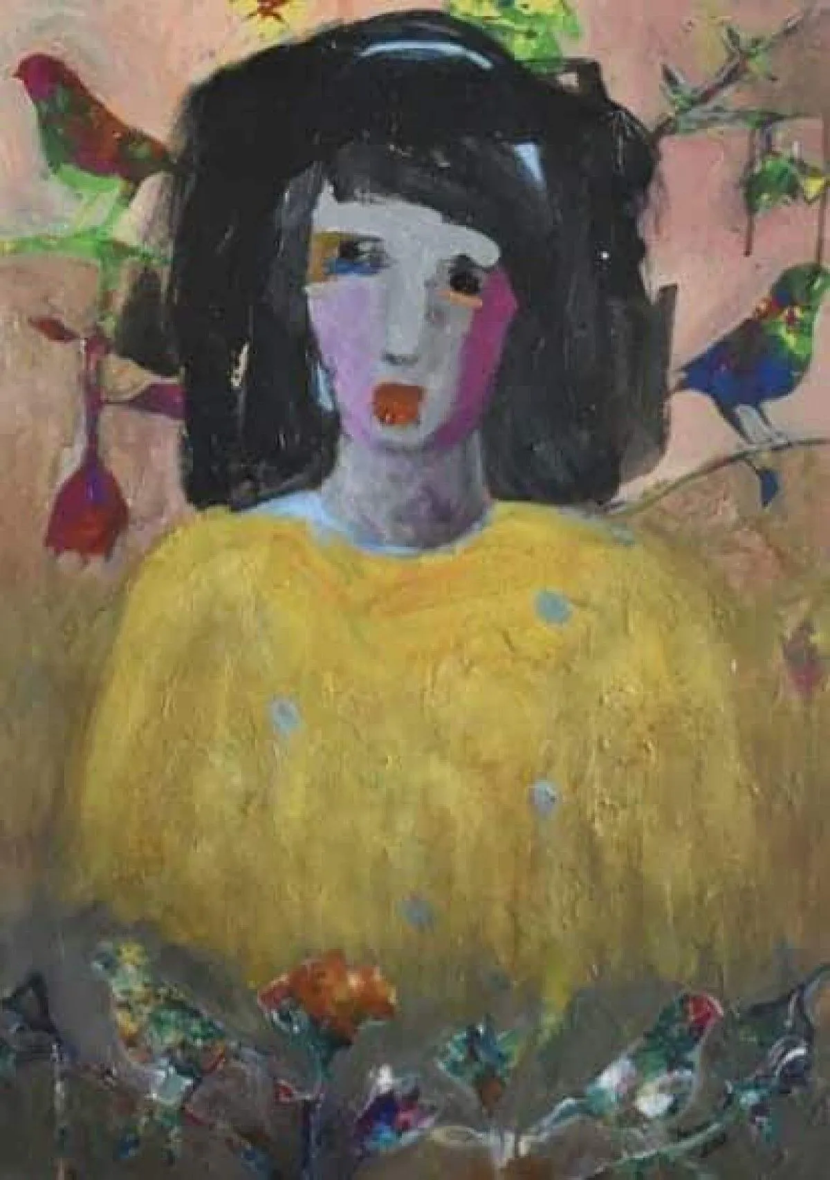 Birds'whisper, artwork by Shereen Badr