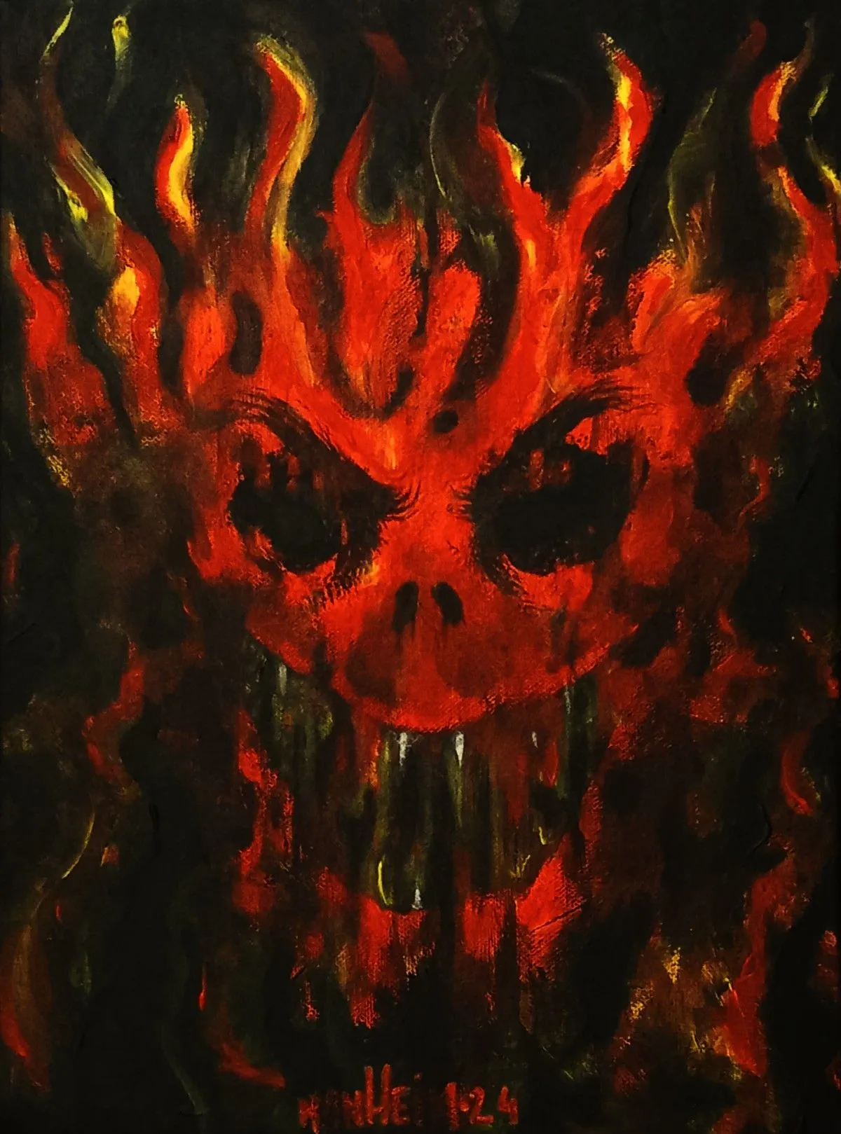 HE IS, artwork by Oscar MANHEIM