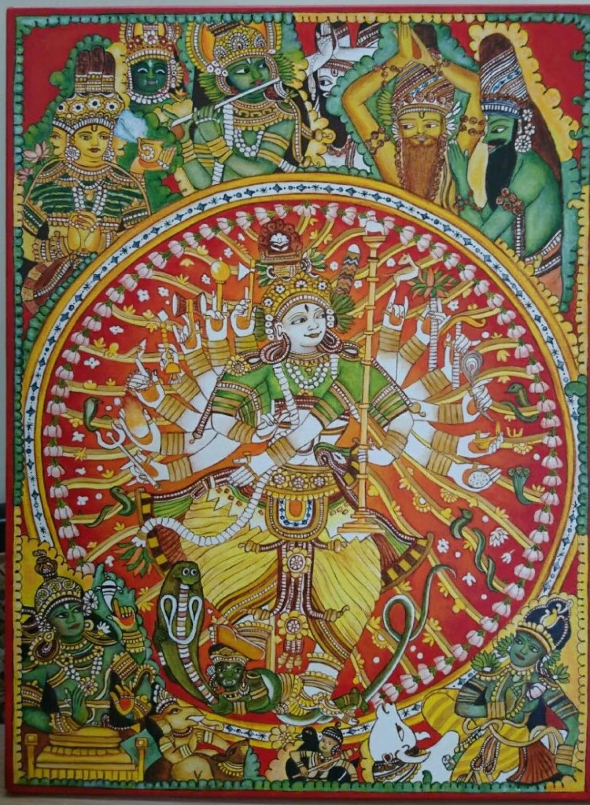 Dancing Natraja, œuvre de Vinita T