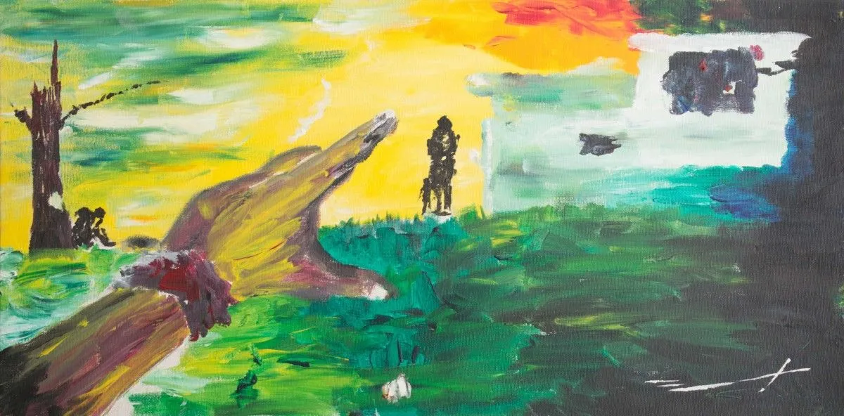APRENDÍ Y DEJE, artwork by Jaime Beranyer Sanabria Lara