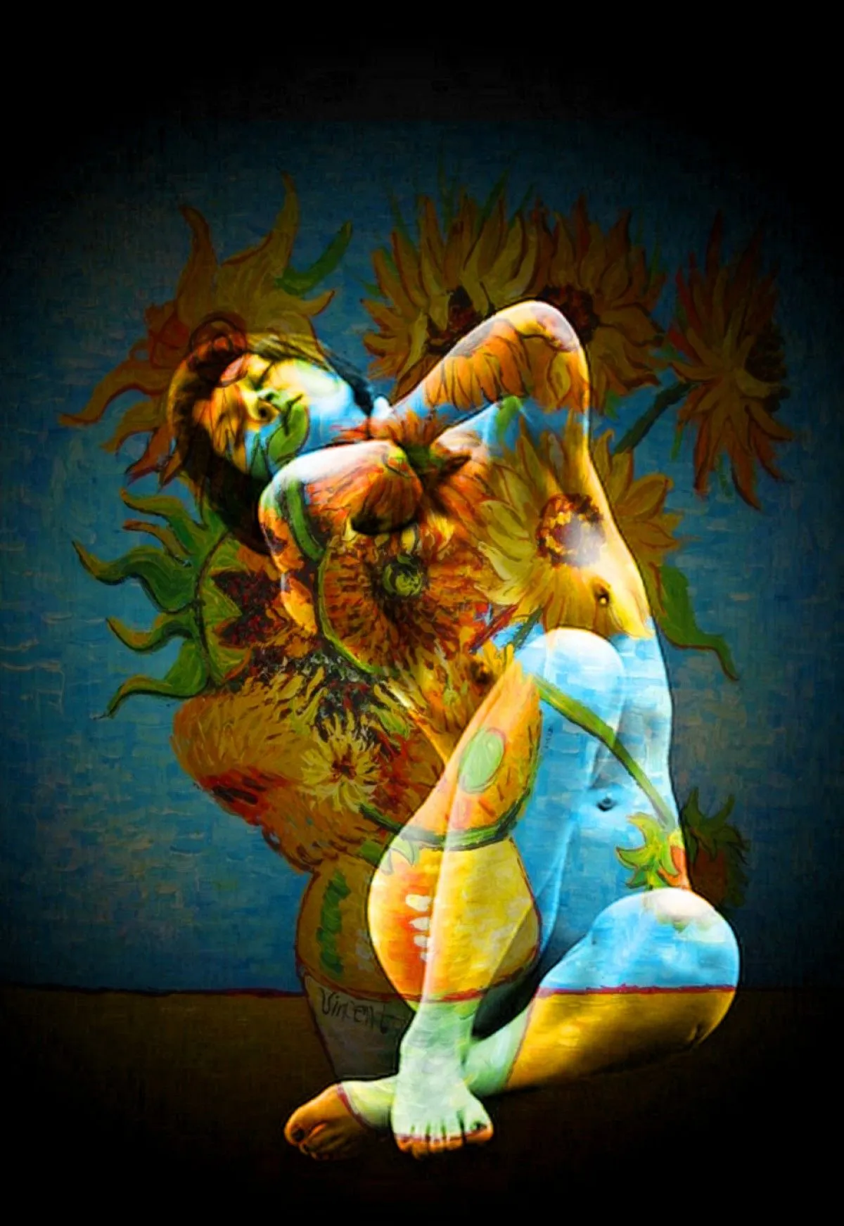 la salsa del color y la vida, artwork by Nancy CAridad
