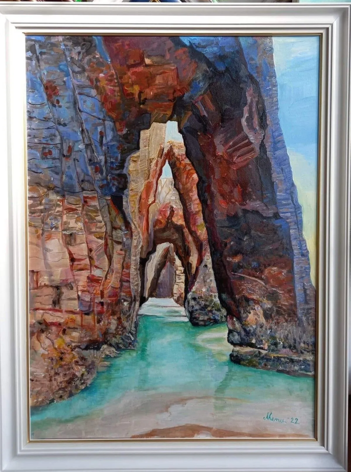 Plaja Catedralei Spania, œuvre de Anica Carmen