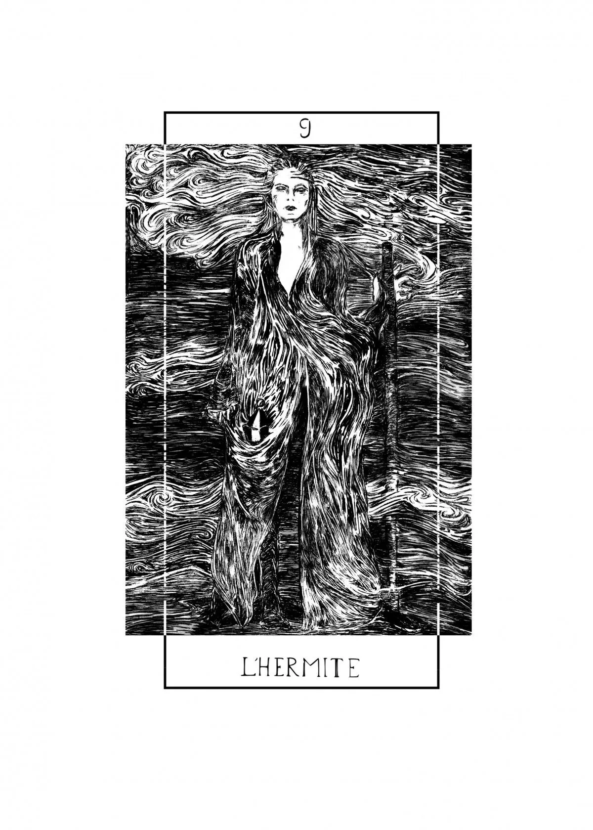 L'Hermite VIIII, œuvre de Pisaller art