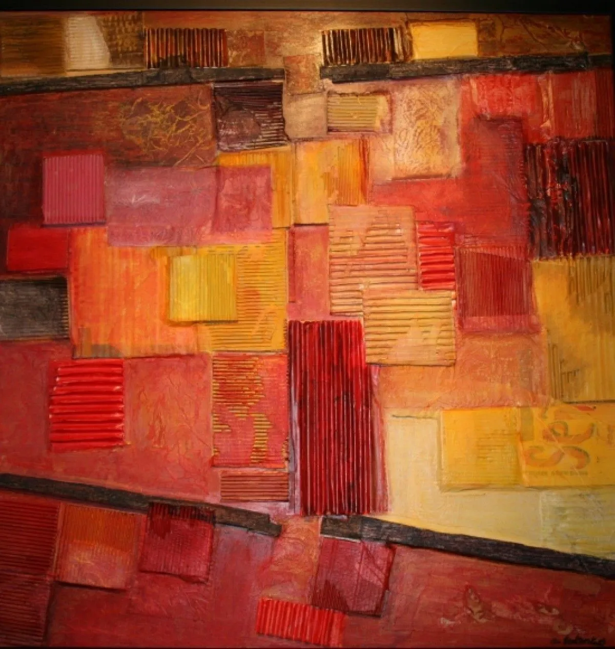 Terracotta, artwork by Nathalie Houlmont