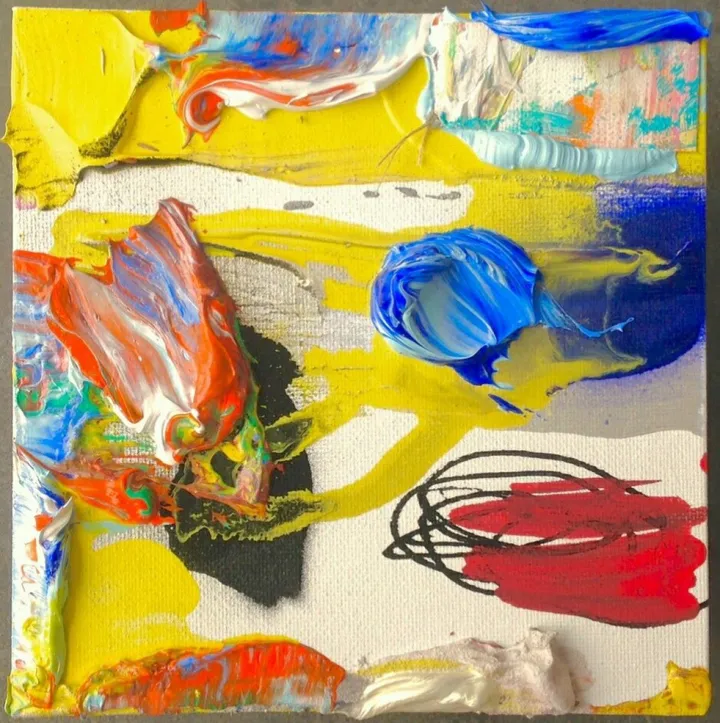 KAOS POINT, œuvre de MICHEL RABANELLY