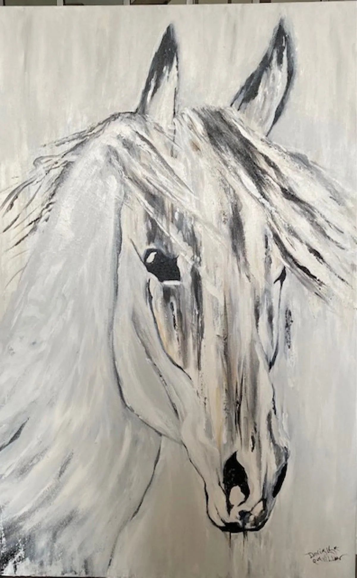 Milka, artwork by Danielle Quevillon