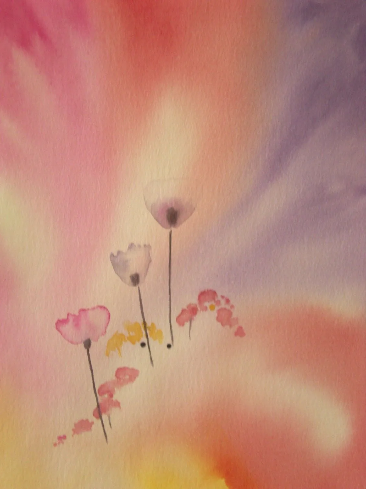 LA VIE EN ROSE..., œuvre de Thérèse Hanot