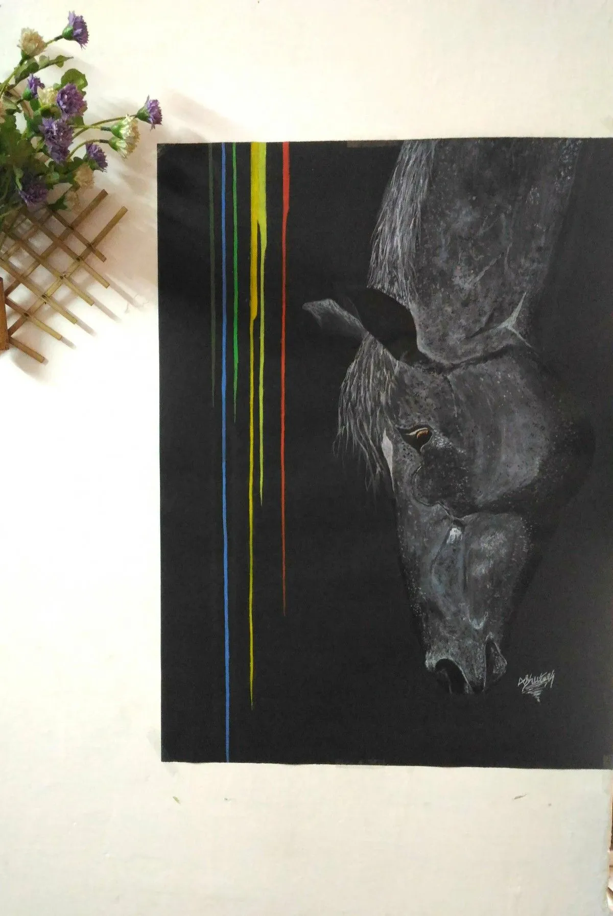 Dark Horse, artwork by Ashutosh Tiwari