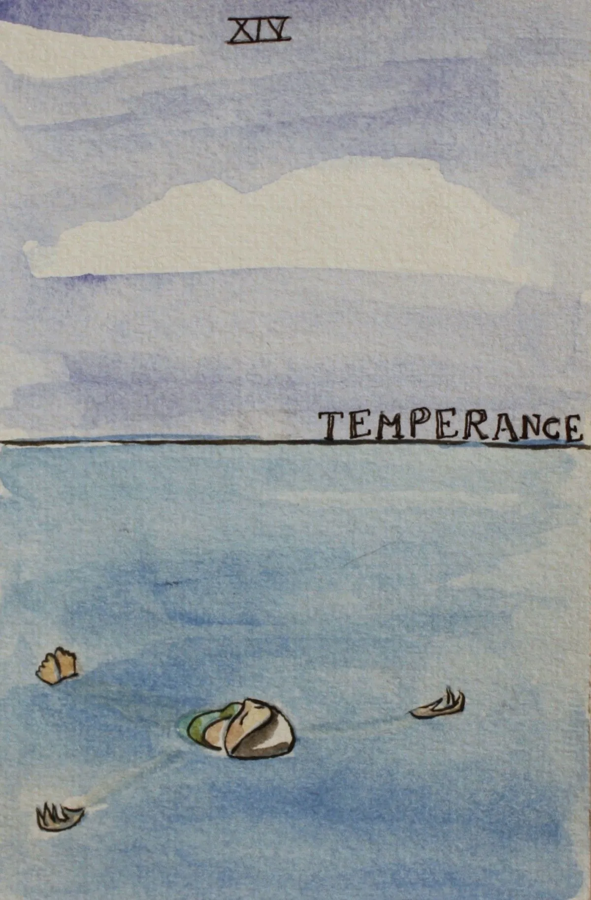 temperance, artwork by Odette Kougea