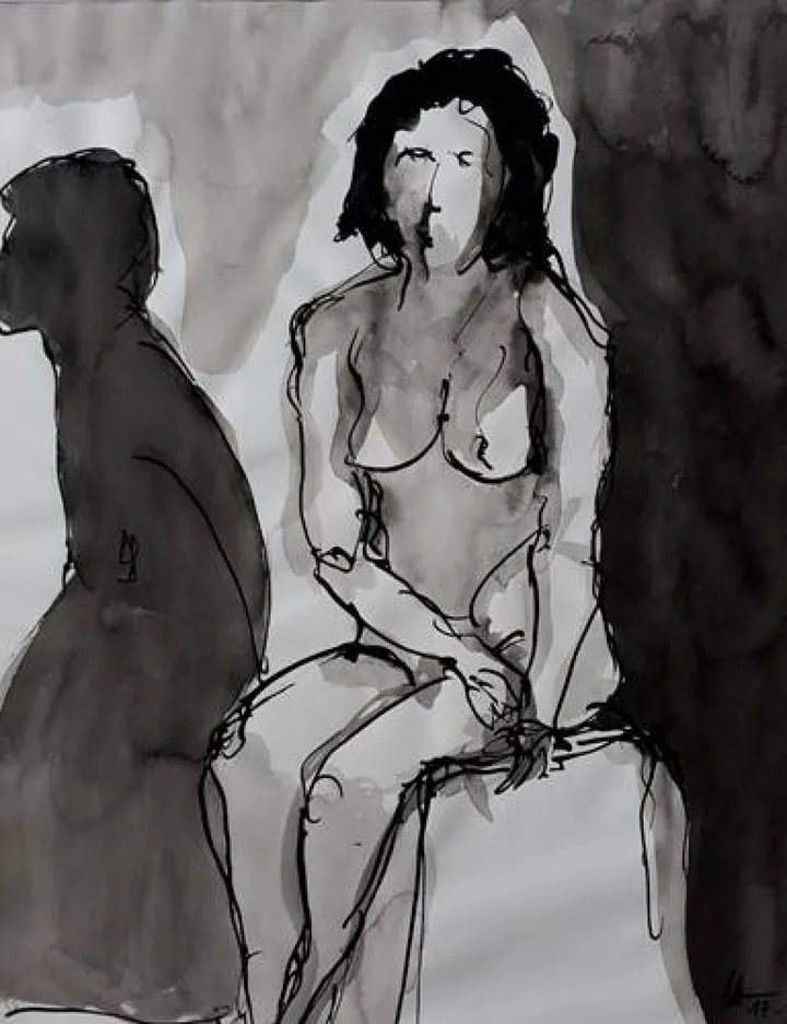 NUDE ATTITUDE - XIX, artwork by Pixtabxl Station