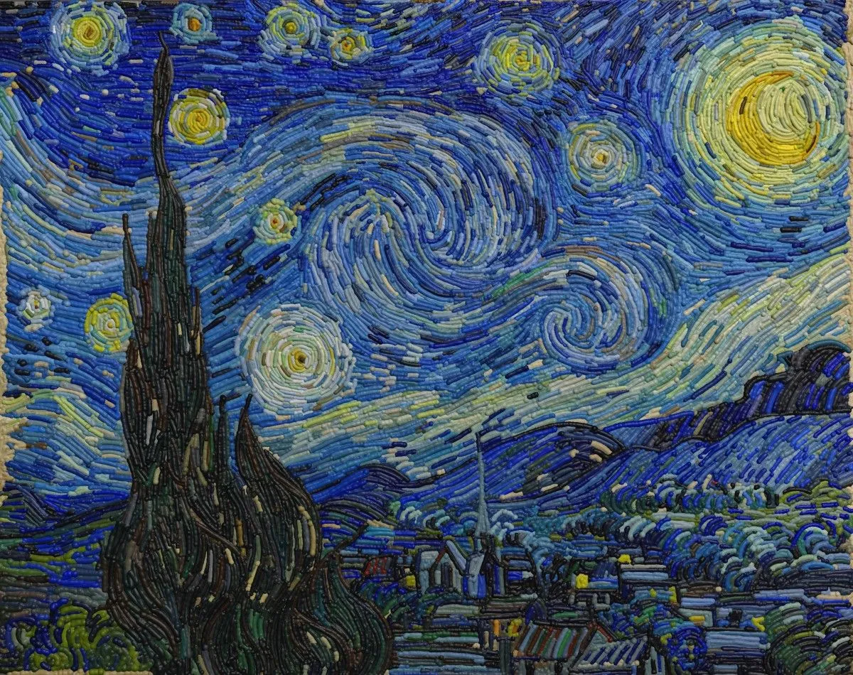 Van Gogh copy, œuvre de Dow Thompson
