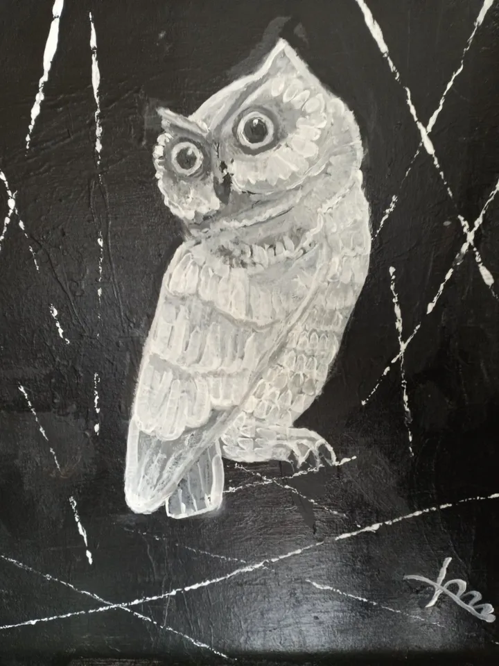 Artemis's Owl, œuvre de Miguel Alvarez