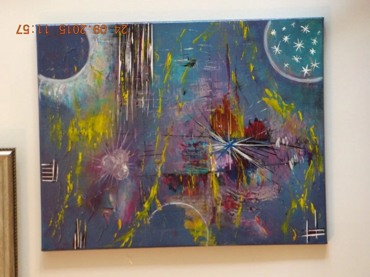 Perdu dans l'espace, artwork by Johanne Roger