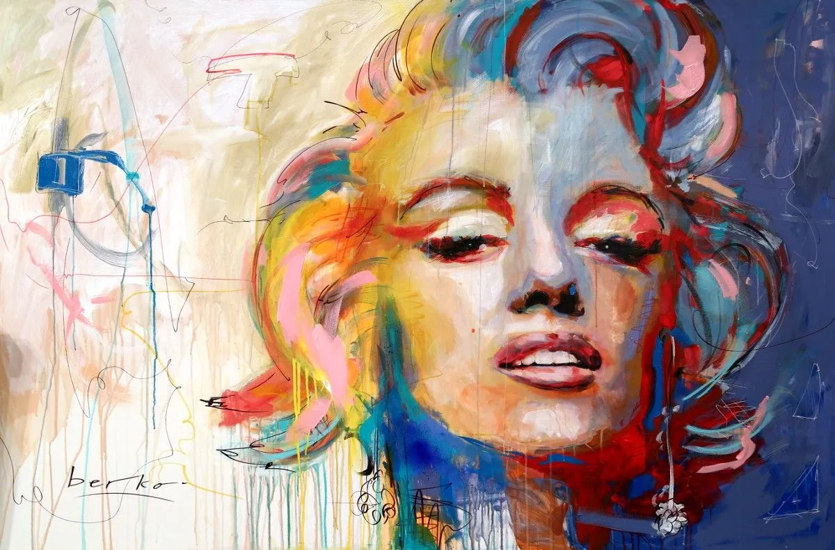 Marilyn Monroe #5 2017, œuvre de Berko .