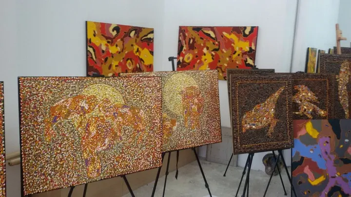 Various works, œuvre de Gjovalin Paci
