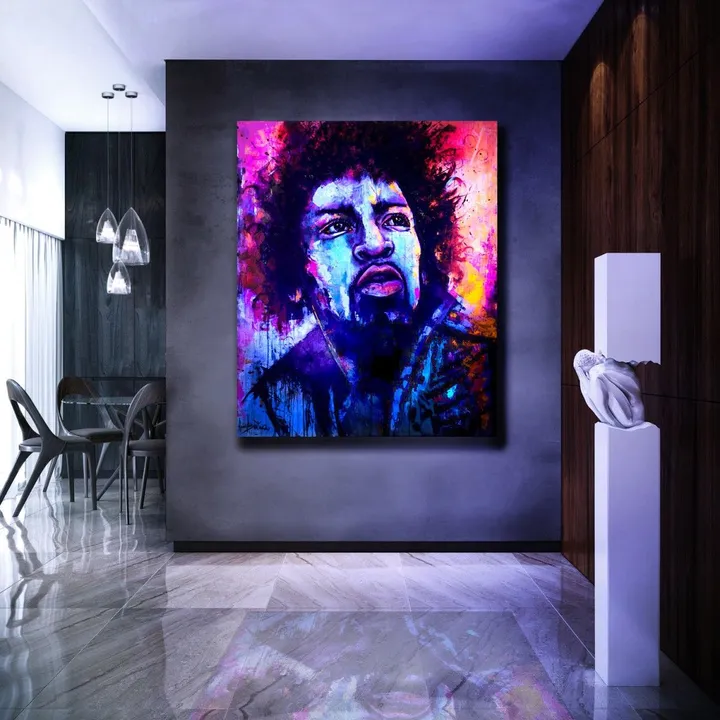 Jimi Hendrix -Anna Marija Bulka, œuvre de Anna Marija Bulka