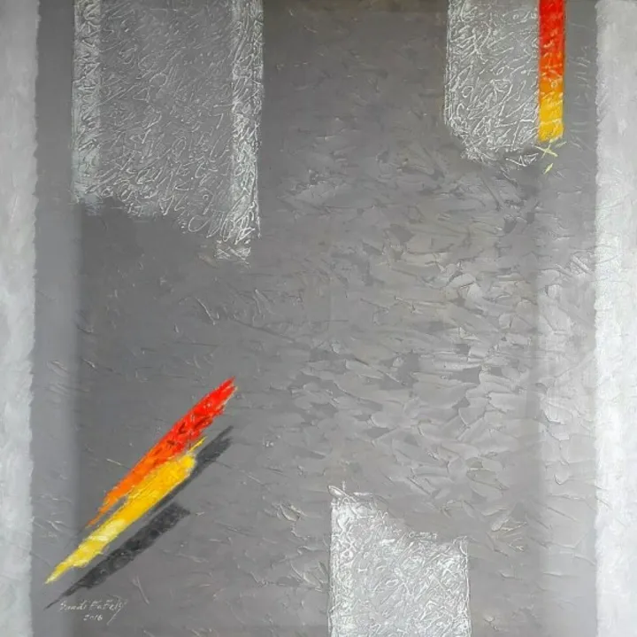 crossing I, artwork by saadi babely