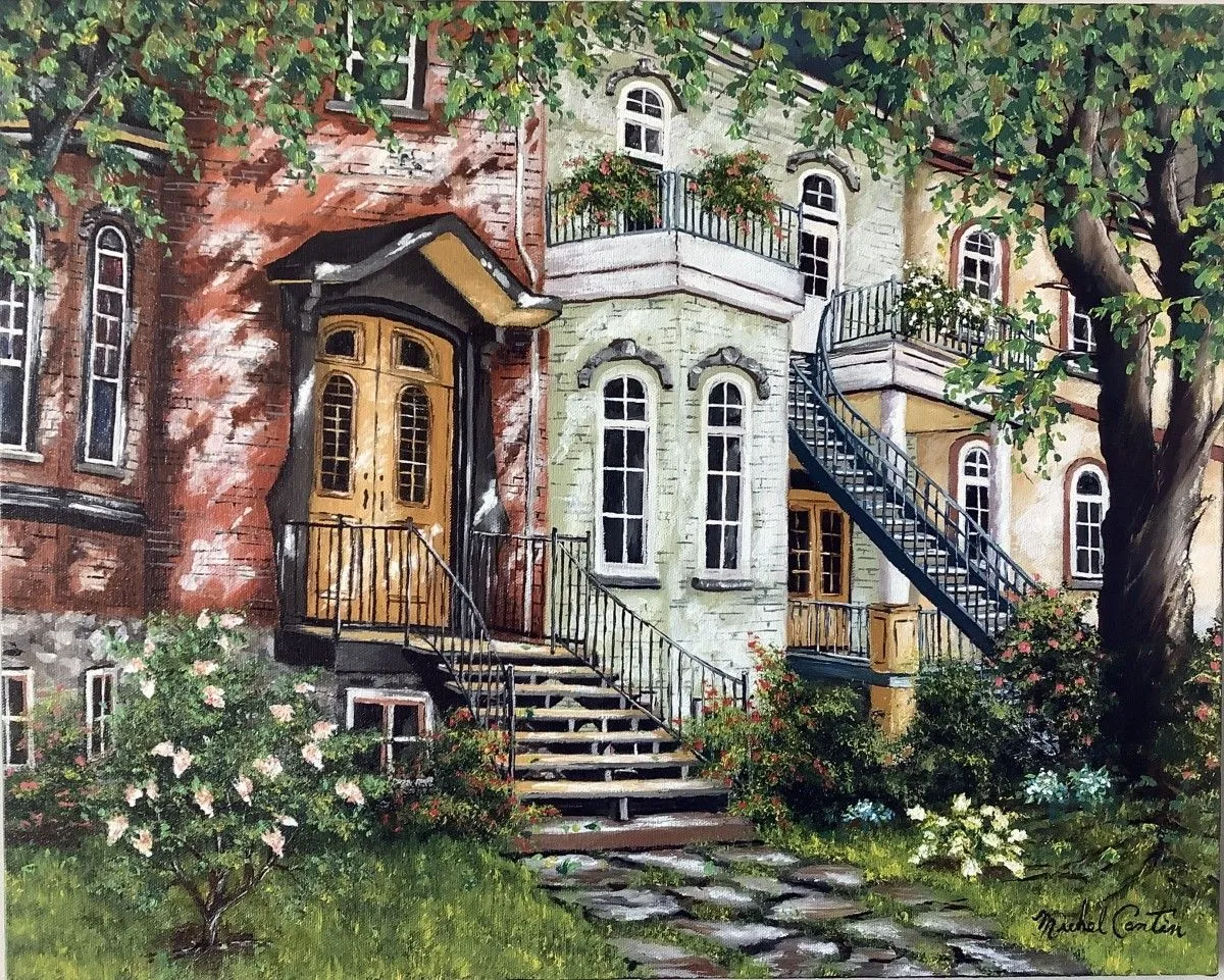 ces belles d'autrefois!, œuvre de Michel Cantin