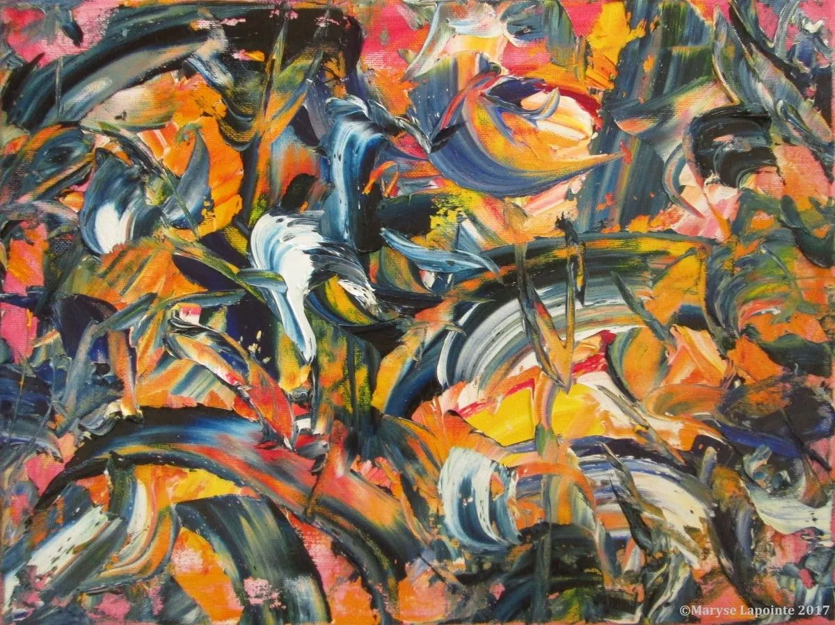 Glissando 6, artwork by Maryse Lapointe