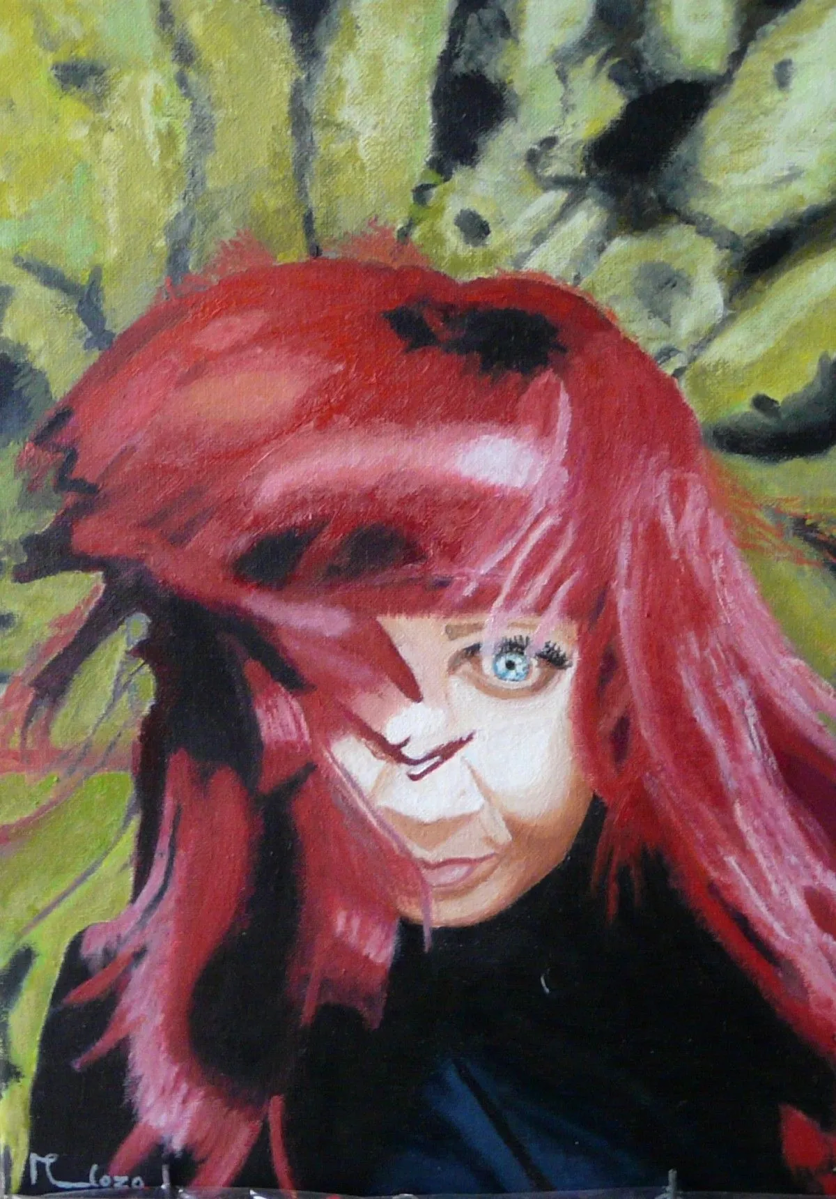 "Menina", œuvre de Margarida Cardozo