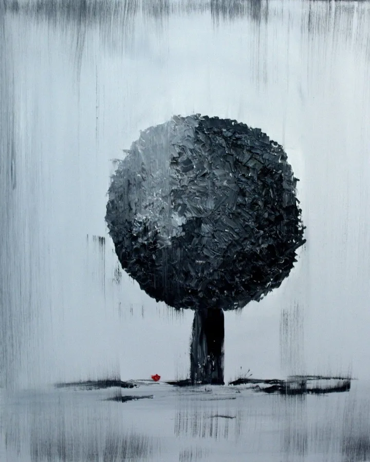 arbre, artwork by Peinture Melanie